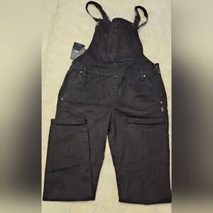 Silver Jeans Black Women's Overalls Strecth